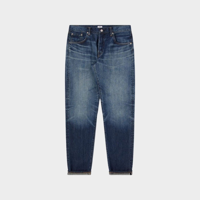 Edwin Regular Tapered Jeans Blue Dark Used