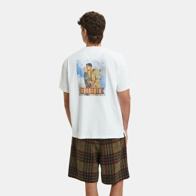 Baracuta Britain Rainwear T-Shirt Ivory