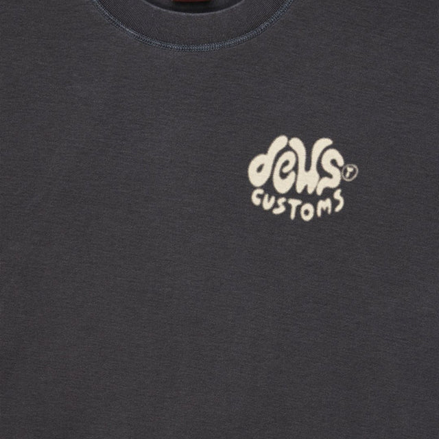 Deus Ex Machina Debris Reverse Tee Anthracite