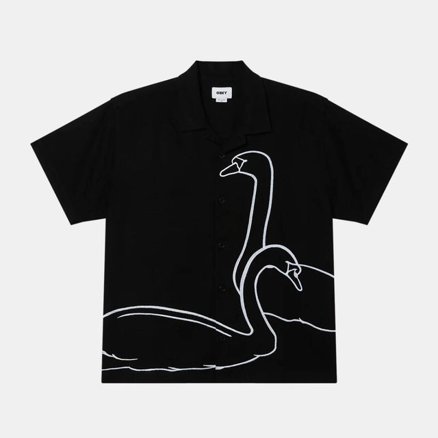 Obey Cliff Woven Black