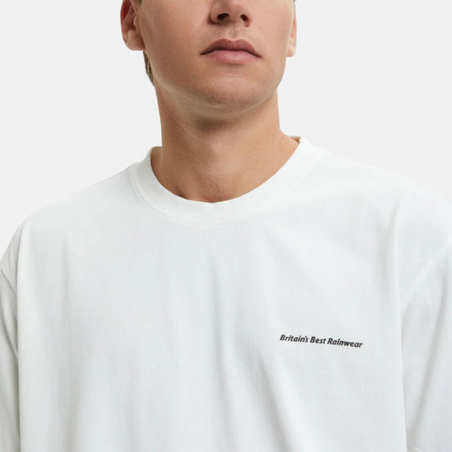 Baracuta Britain Rainwear T-Shirt Ivory