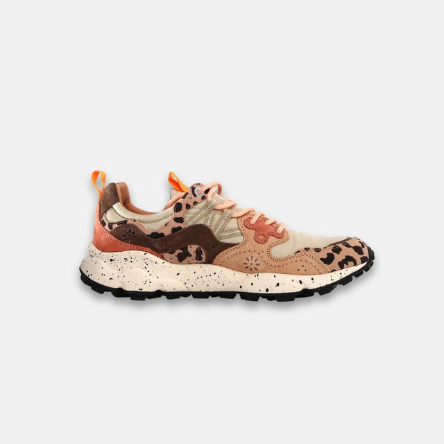 Flower Mountain Women's Yamano 3 Suede Nylon Beige & Light Brown