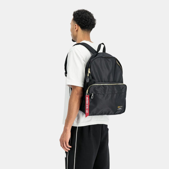 Alpha Industries Crew Backpack Black