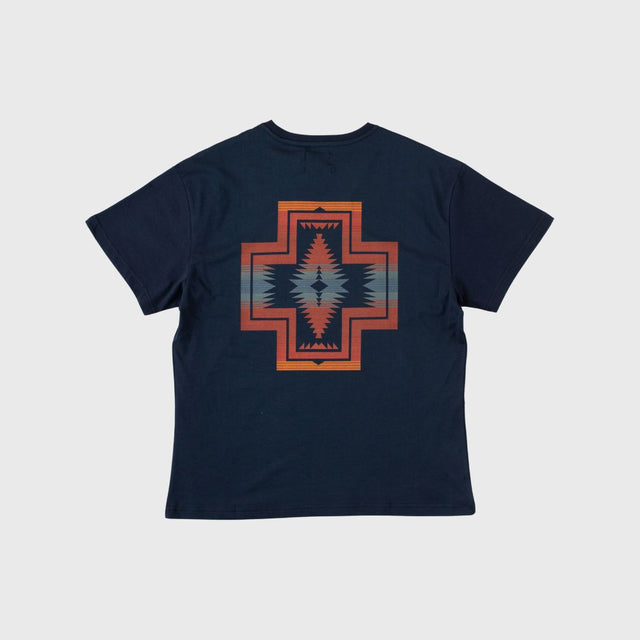 Pendleton Harding Star T-Shirt Navy