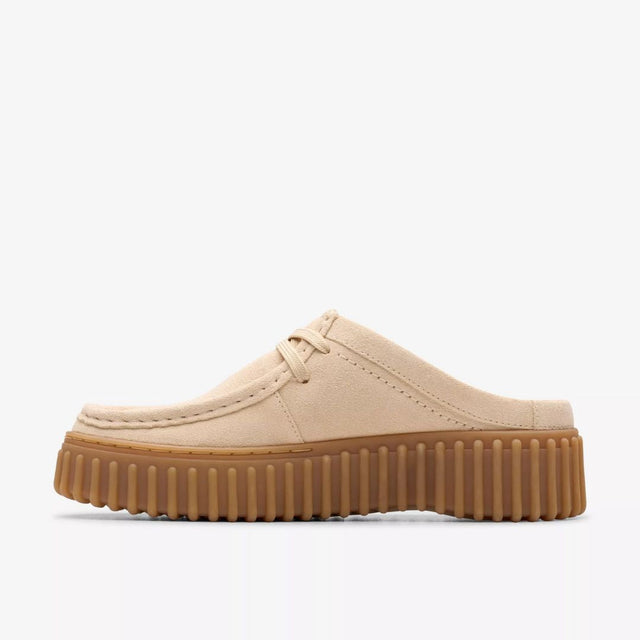 Clarks Women's Torhill Mule Ecru Suede
