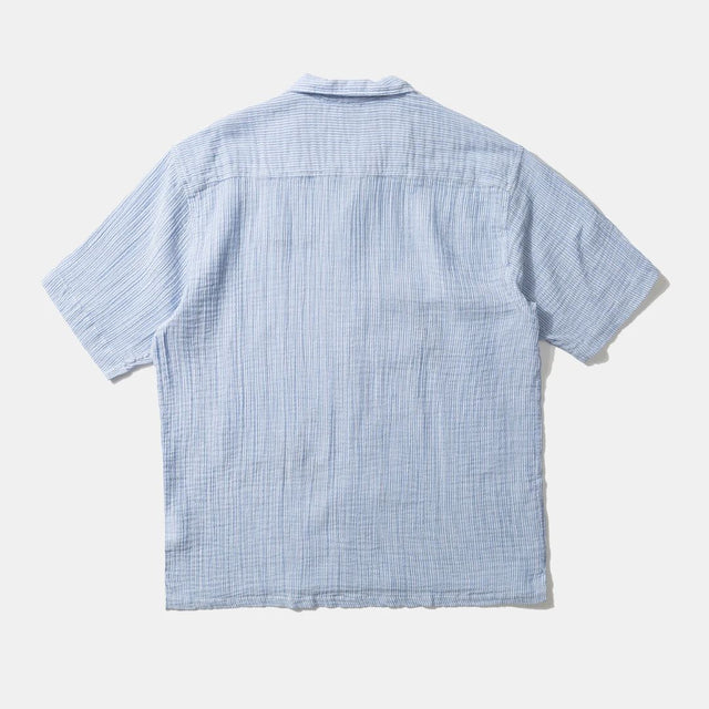 Edmmond Studios Western Shirt Plain Dark Blue