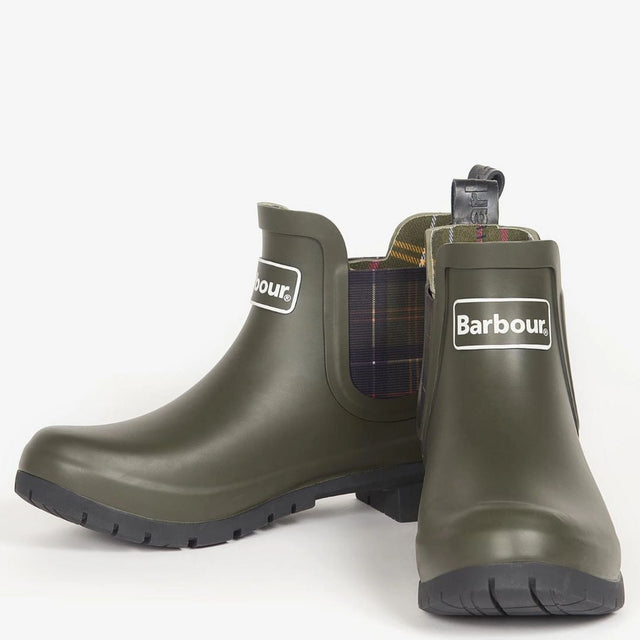 Barbour Kingham Wellingtons Boot Olive
