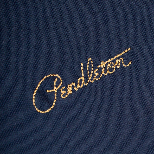 Pendleton Harding Star T-Shirt Navy