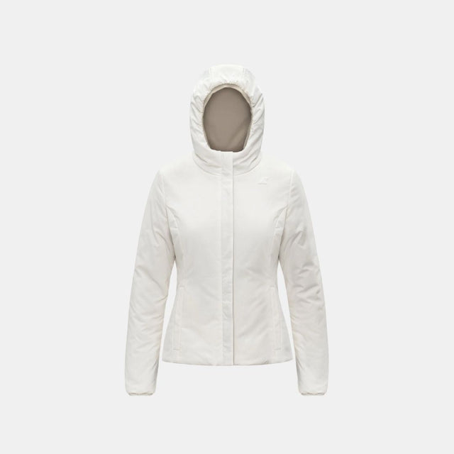 K-Way Lily St Warm Reversible Beige Cashmere & White Gardenia