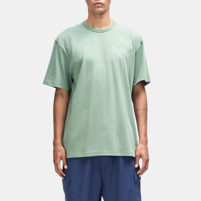 Deus Ex Machina Mechanism Tee Loden Frost Green