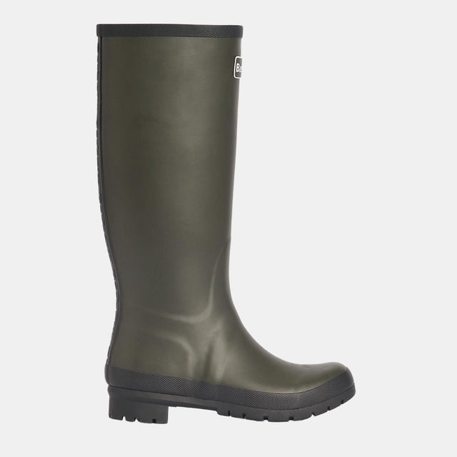 Barbour Abbey Wellington Boots Olive