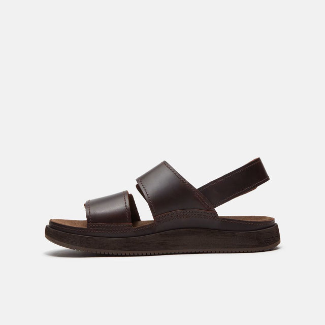 Timberland Casco Cove Backstrap Sandal Dark Brown Full Grain