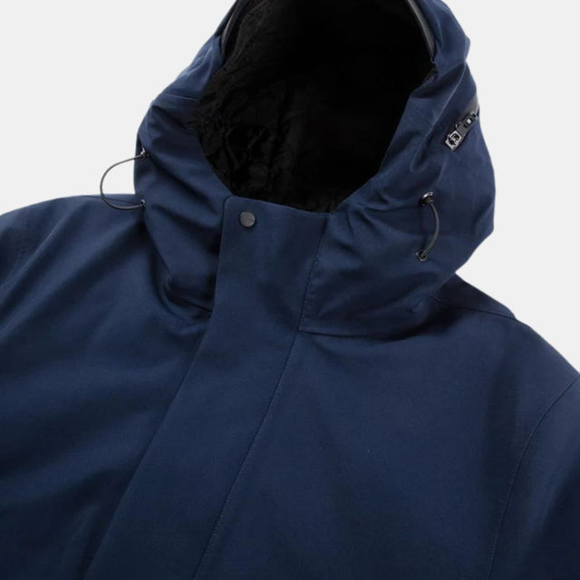 Krakatau Planck Liner Parka Qm552 Navy Blue