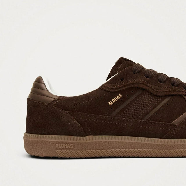 Alohas 490 Rife Chocolate Brown Leather Sneakers