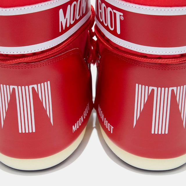 Moon Boot Icon Low Nylon Red
