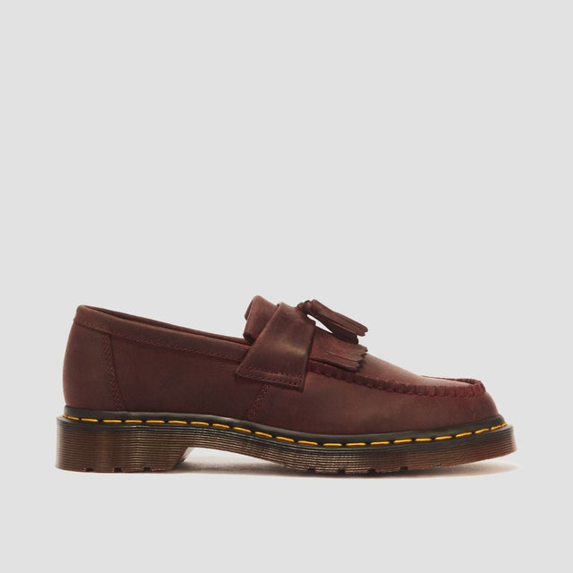 Dr. Martens Adrian Cherry Red Crazy Horse