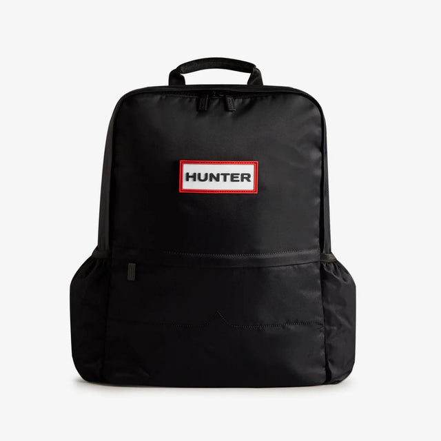 Hunter Nylon Large Backpack Black