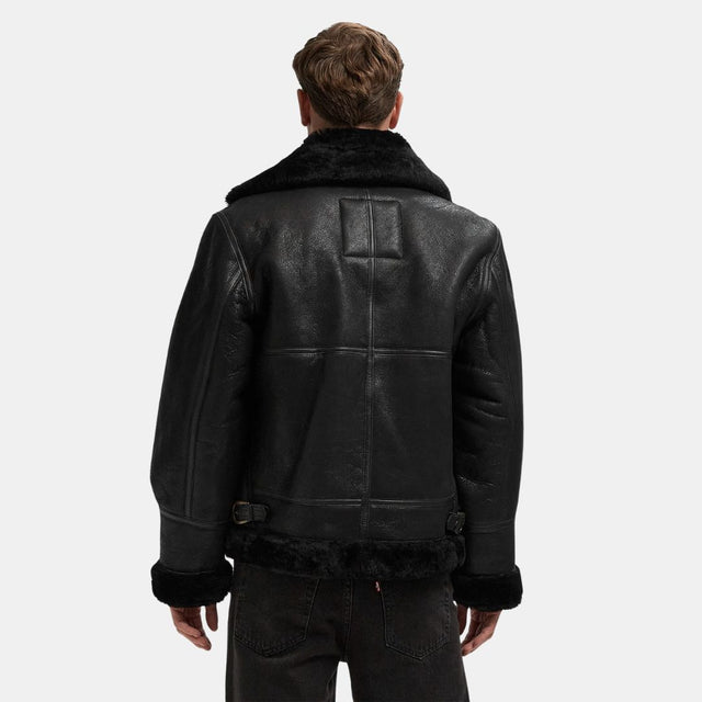 Schott B-3 Bomber Jacket LC1259 Black