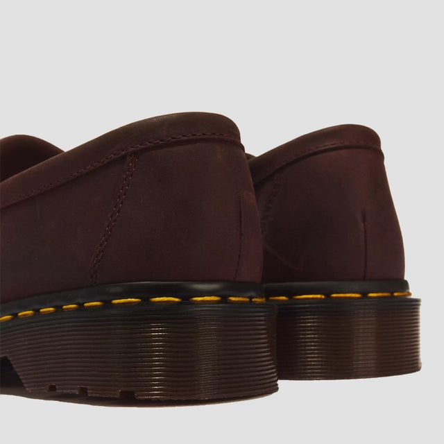Dr. Martens Adrian Cherry Red Crazy Horse