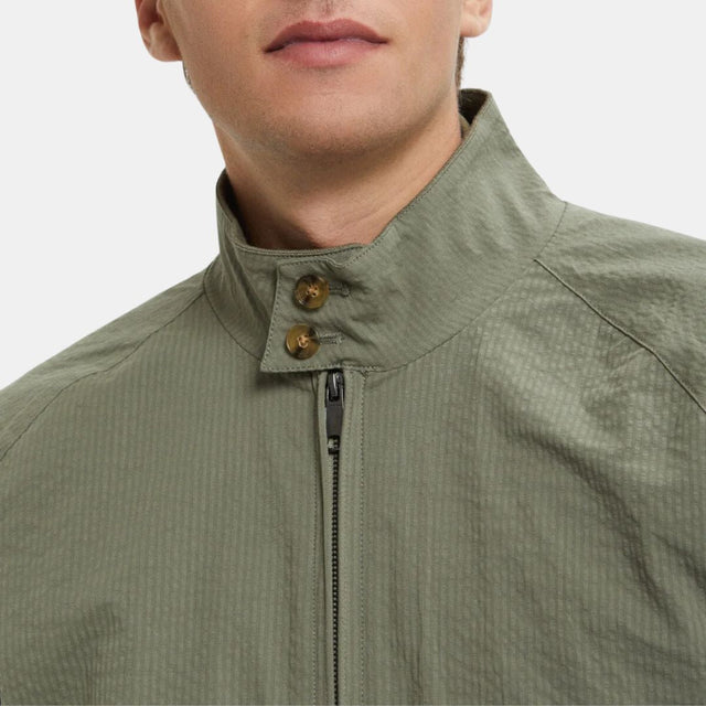 Baracuta G9 Seersucker Green
