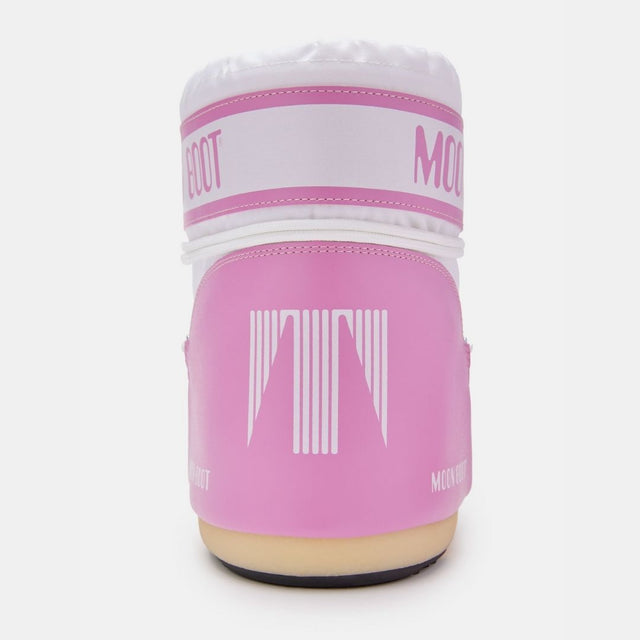 Moon Boot Icon Low Nylon Pink White