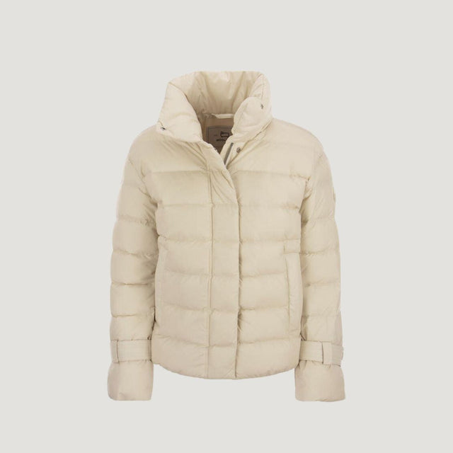 Woolrich Ellis Light Down Jacket Women's Milky Cream