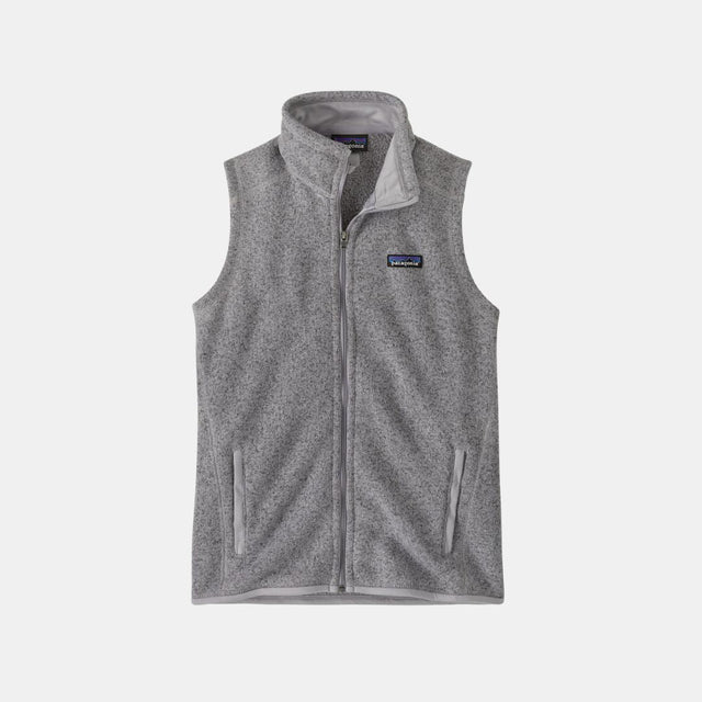 Patagonia Women's Better Sweater Fleece Vest Birch White