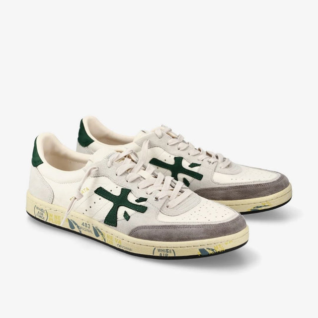 Premiata Clay 7623 Off White Grey Green