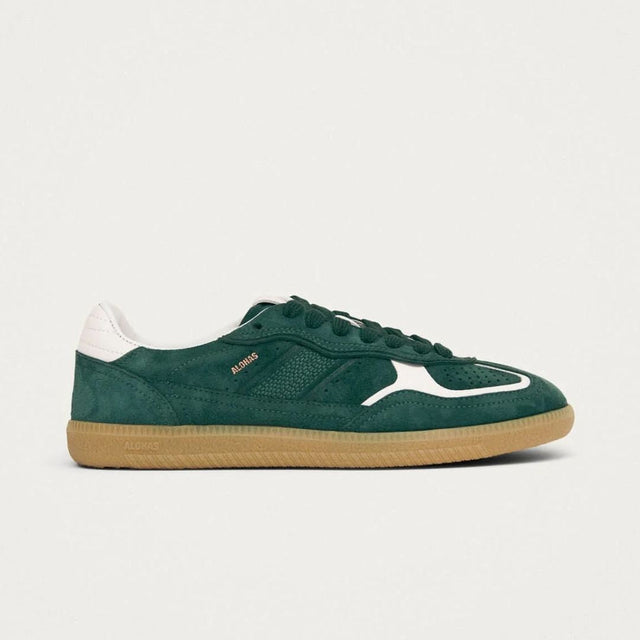Alohas 490 Rife Forest Green Leather Sneakers