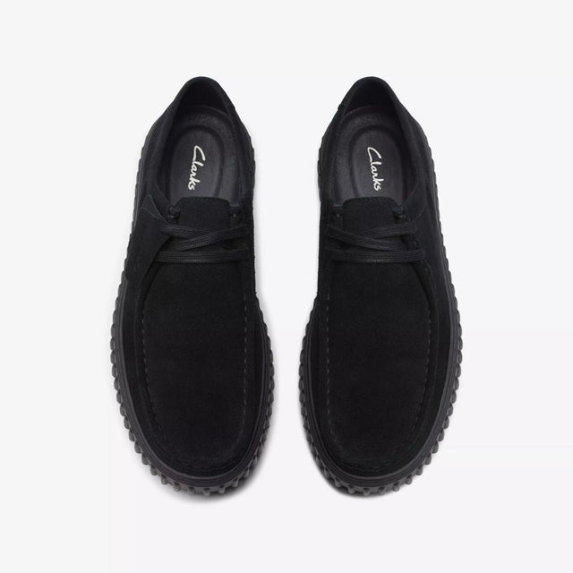 Clarks Torhill Lo Men's Black Suede