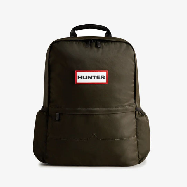 Hunter Nylon Large Backpack Dark Olive