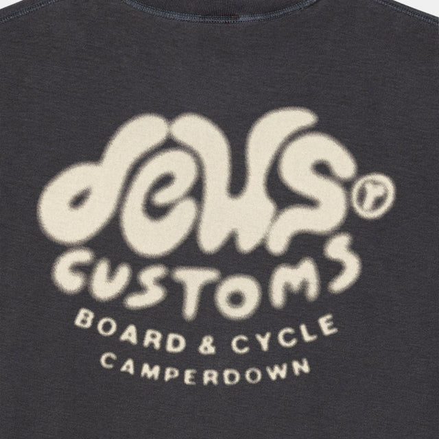 Deus Ex Machina Debris Reverse Tee Anthracite