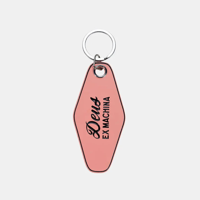 Deus Ex Machina Seoul Key Tag Lobster Bisque Pink