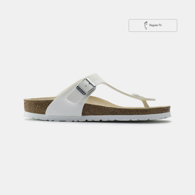 Birkenstock Gizeh Birko-Flor Women's White