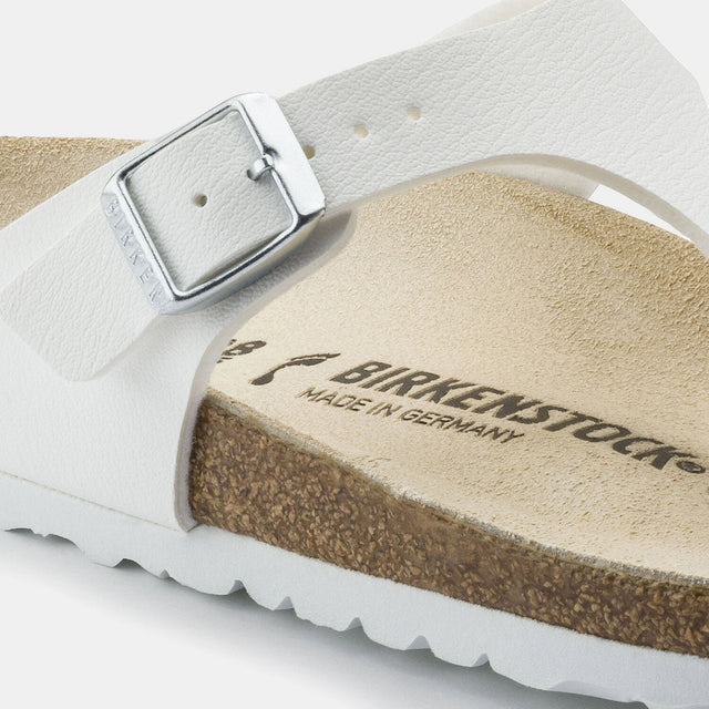 Birkenstock Gizeh Birko-Flor Women's White