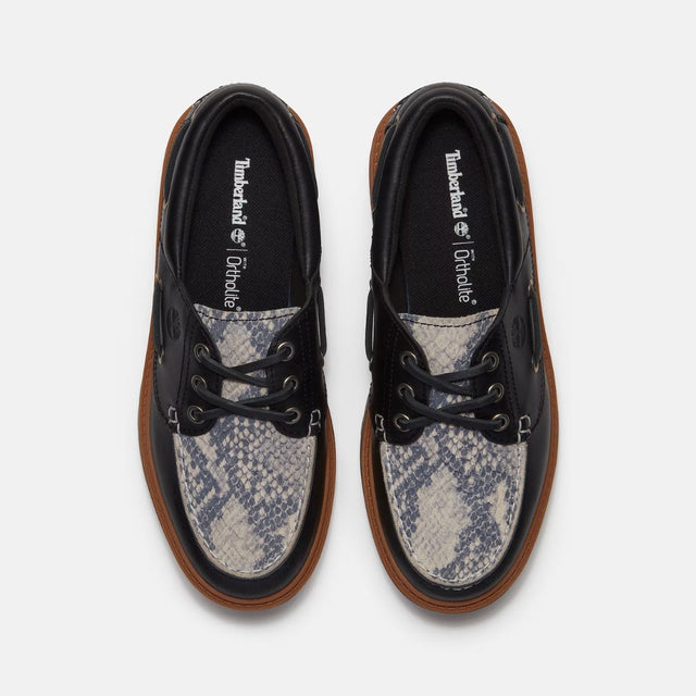 Timberland Stone Steet Boat Shoe Snake Print Suede