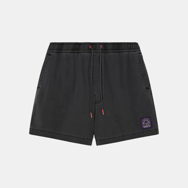Deus Ex Machina Sandbar Garment Dyed Mesh Short Anthracite