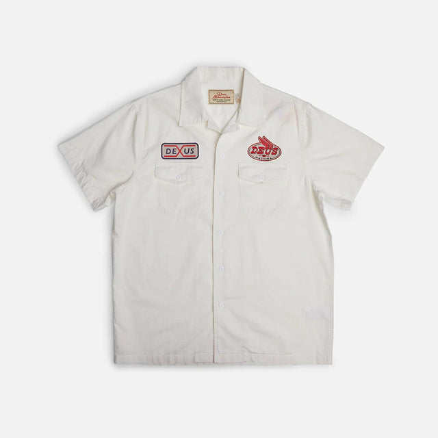 Deus Ex Machina Foreman Shirt Dirty White