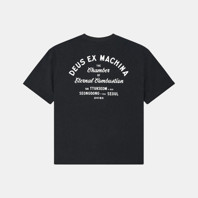 Deus Ex Machina Seoul Sign Tee Black