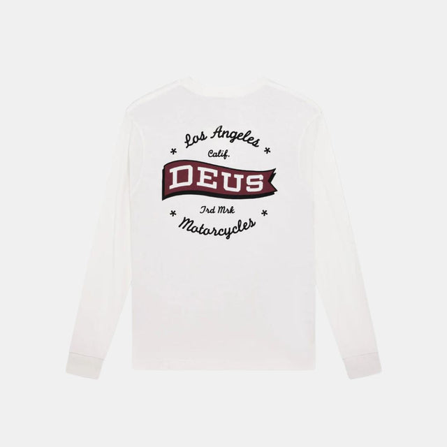Deus Ex Machina Momento Ls Tee Vintage White