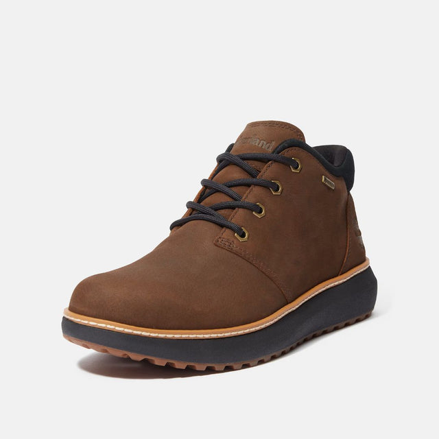 Timberland Hudson Road Mid Lace Gore-Tex Chukka Dark Brown Nubuck
