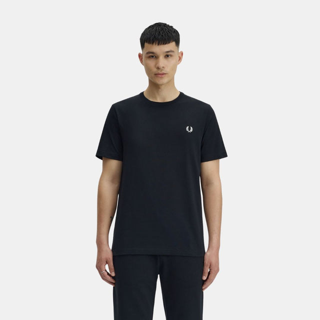 Fred Perry Crew Neck T-Shirt Black