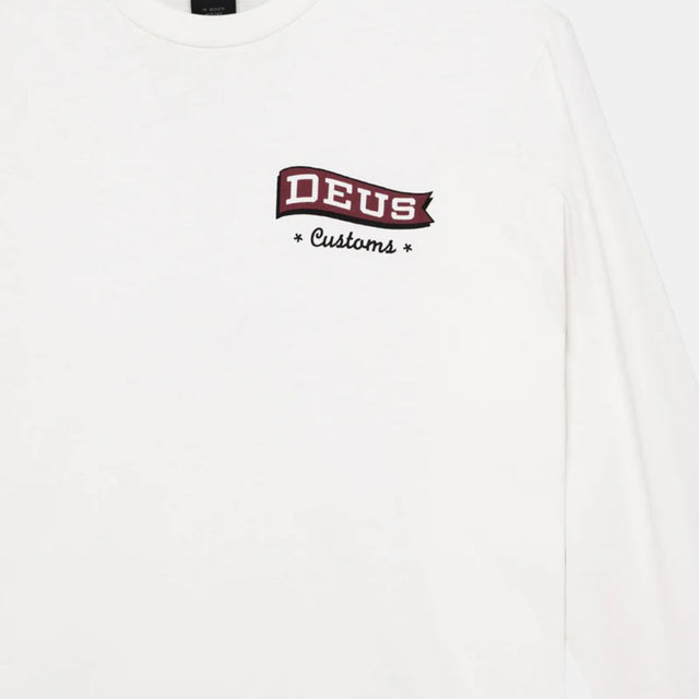 Deus Ex Machina Momento Ls Tee Vintage White