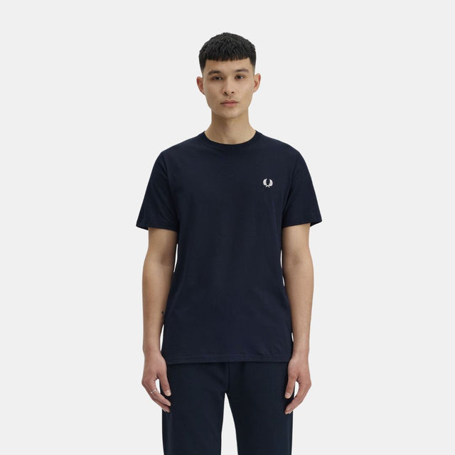 Fred Perry Crew Neck T-Shirt Navy