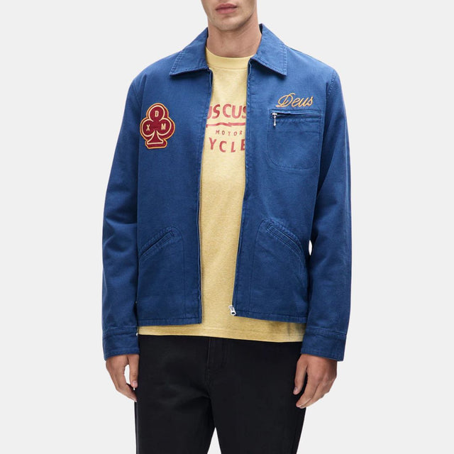 Deus Ex Machina Basto Club Jacket Navy