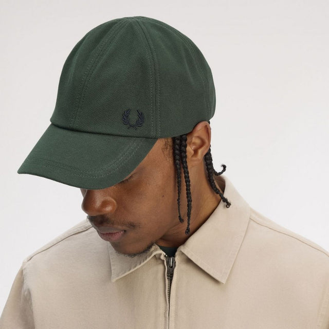 Fred Perry Classic Piqué Cap Green
