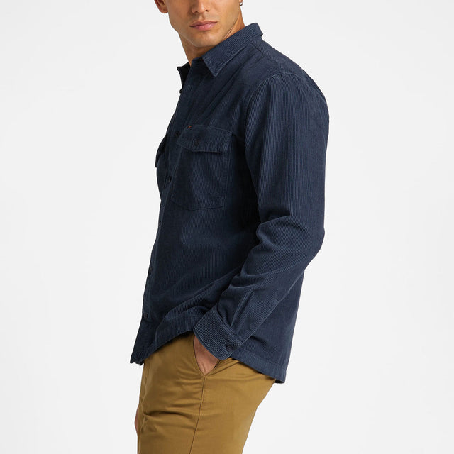 Lee Langarm Chetopa Shirt  Mood Indigo