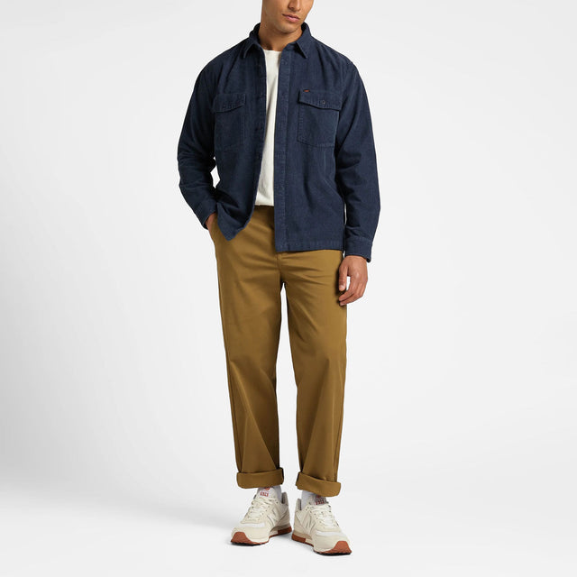 Lee Langarm Chetopa Shirt  Mood Indigo