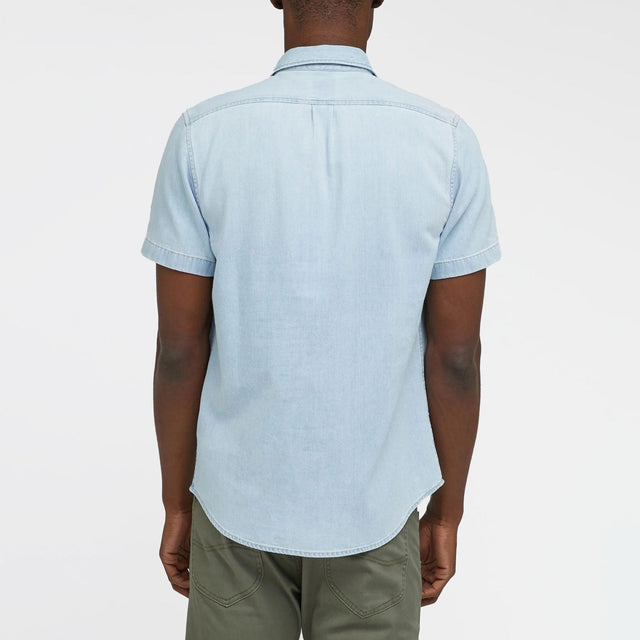 Lee Short Sleeve Button Down Shirt Blue Sky