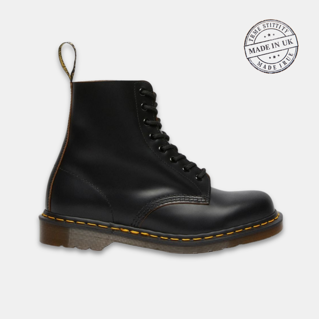 Dr. Martens Vintage 1460 Unisex Black Quilon